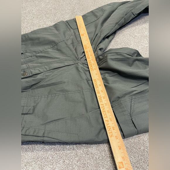 heavy-duty practical rugged Carhartt drawstring canvas cargo pants X-Large - Picture 11 of 15